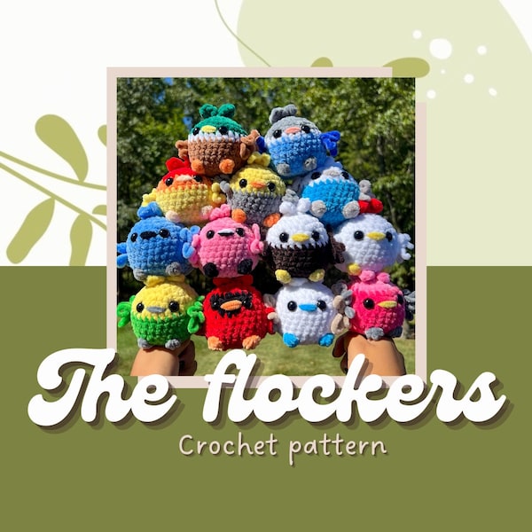 The Flockers - Patron au crochet sans couture