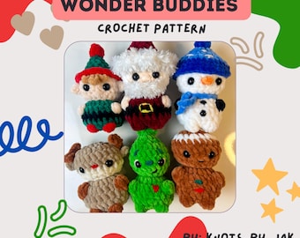 Wonder Buddies - NO-SEW Crochet pattern
