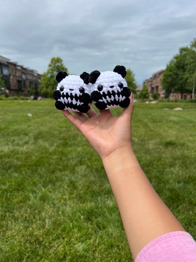 Pocket panda free crochet pattern image 5