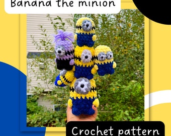 Banana the Minion - crochet pattern