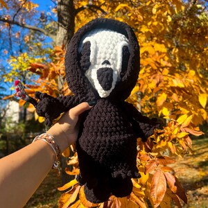Ghostface / Scream - crochet amigurumi - READY TO SHIP!