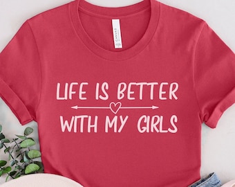 Girl Mom Shirt, Mothers Day Shirt, Girl Mama Shirt, Girl Mom Gifts, Mom of Girls Shirt, Gift for Girl Mom, Mothers Day Gift, Gift for Mom
