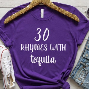 30th Birthday Shirt, Thirty Birthday Shirt, 30th Birthday Tshirt, Funny 30th Birthday Shirt, Tshirt 30th Birthday, Thirty Shirt