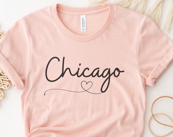 Chemise Chicago, Cadeau Chicago, Chemise Chicago City, Chemise Chicago Illinois, Tee Chicago, T-shirt Chicago Lover