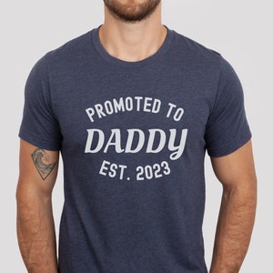 New Dad Shirt, Father&#39;s Day Gift, New Daddy Shirt, Husband Future Dad Shirt, Future Dad T-Shirt, Promoted to Daddy Shirt, Gift for Husband
