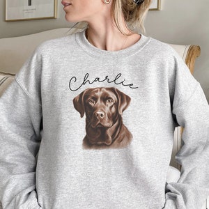 Chocolate Lab Shirt - Etsy