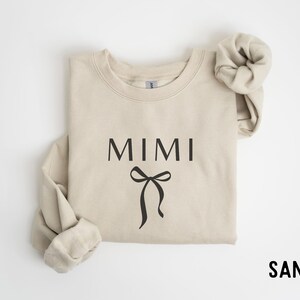 Mimi Sweatshirt, Mimi Gift, Gift for Grandma, Grandma Sweatshirt, Mimi Crewneck, Mimi Sweater, Grandma Shirt