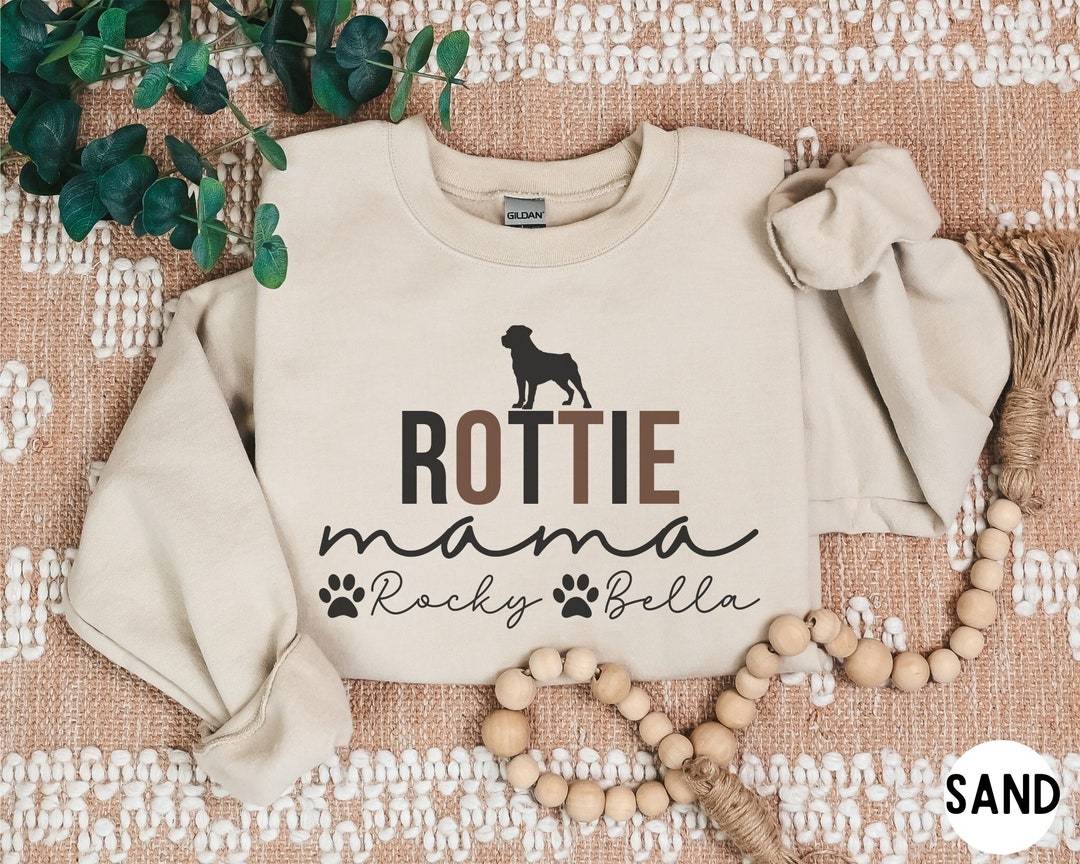 PWHAOO Make-up-Tasche „Eiskaffee & Mein Rottweiler“ - 23 X 17 Cm, Aus Polyester, Geschenk Für Hundeliebhaber