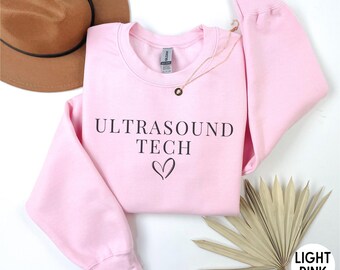 Ultrasound Tech Sweatshirt, Sonography Crewneck, Ultrasound Tech Gift, Sonographer Sweater, Ultrasound Technologist Sweatshirt