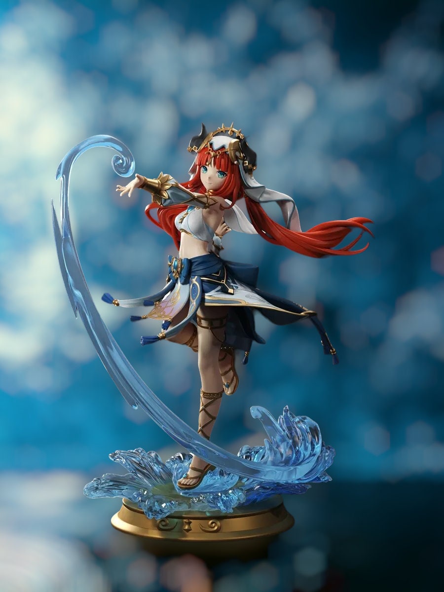  Genshin Impact Wanderer 1/7 Figure PVC 25CM miHoYo Anime Game  Sumeru Balladeer Character Desktop Ornaments Gift Kunikuzushi : Toys & Games