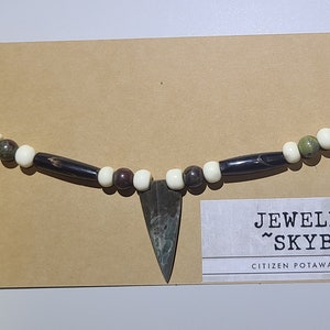 Stone Arrowhead Choker