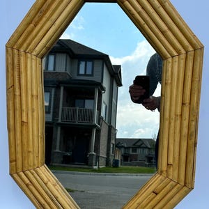 Bamboo Wall Mirror