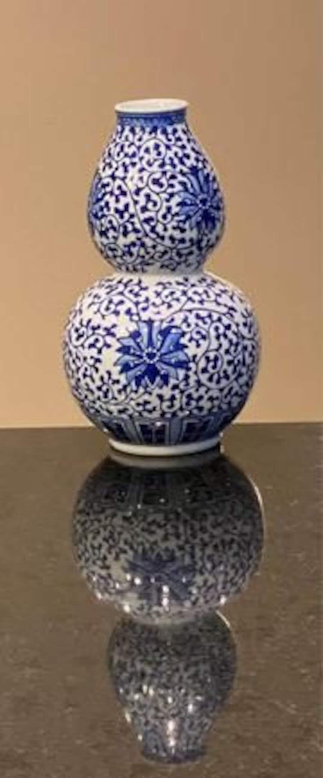 Vintage Chinese Porcelain Dynasty Vase Etsy