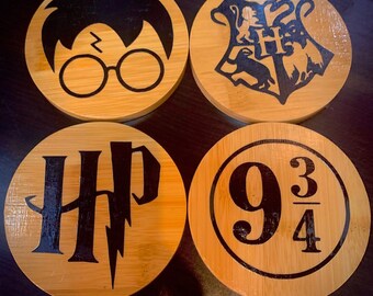 Harry Potter Coasters 4pc.