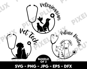 Veterinarian SVG Bundle\ Animals Svg\ Pet Doctor Svg\ Doctor Svg\ Animal Doctor Svg\ Dog Svg\ Cat Svg\ Small Animals Svg\ Cricut Svg