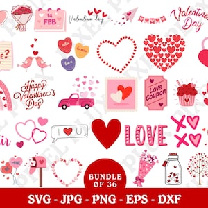 36 Valentine&#39;s day svg bundle,Valentine Day Svg,Valentine Design for Shirts,love svg,Be mine valentine,valentines vibes,PNG,Digital Download