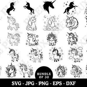 Ragazze Unicorni svg png. File unicorno svg per Cricut e Silhouette facile da tagliare file unicorno SVG per cricut