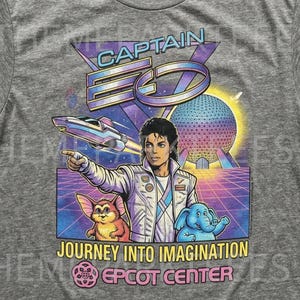 Captain Eo T Shirt - Etsy