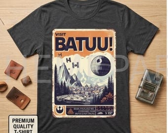 Star Wars Galaxys Edge Shirt, Visit Batuu TShirt, Vintage Disney Travel Tee, Hollywood Studios Shirt, Retro Theme Park Shirt, Jedi Gift
