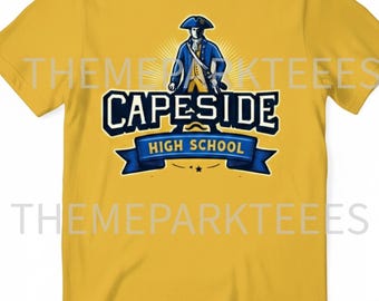 Capeside High School Shirt - Dawson’s Creek TV Show Tee - 90s Nostalgia Fan Gift - Joey Potter Pacey Witter Retro Collegiate Graphic T-Shirt