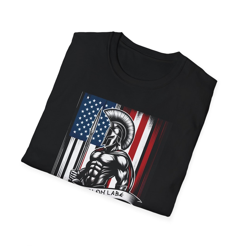 Molon Labe 1 Tee: Patriotic T-shirt Be Defiantly 2A With This Iconic ...