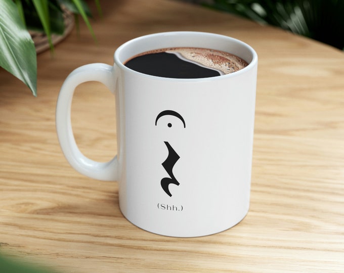 Fermata Rest Coffee Mug, Funny Music Lovers gift, Ceramic Mug 11oz