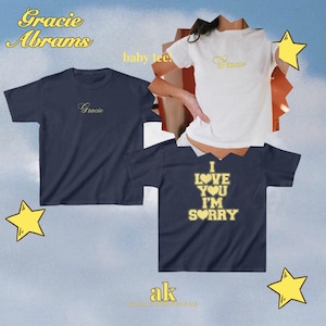 Gracie Abrams ich liebe dich, es tut mir leid inspiriert Baby-T-Shirt, Jugend-T-Shirt, das Geheimnis von uns