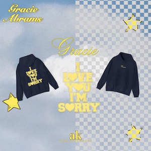 gracie abrams - png-sjabloon i love you, het spijt me - 2 stuks
