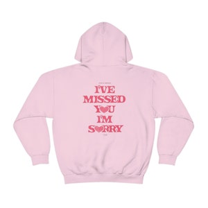 i miss you im sorry two sided gracie abrams hoodie image 5