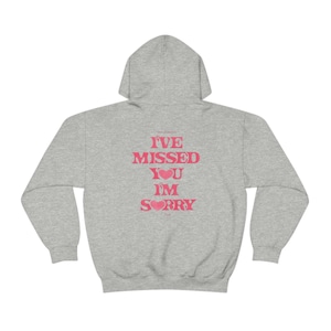 i miss you im sorry two sided gracie abrams hoodie image 7