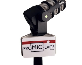 Custom Printed Mic Flag