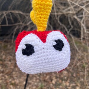 Fuecoco Crochet Key Chain