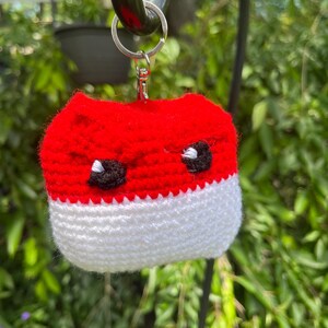 Voltorb Crochet Key Chain