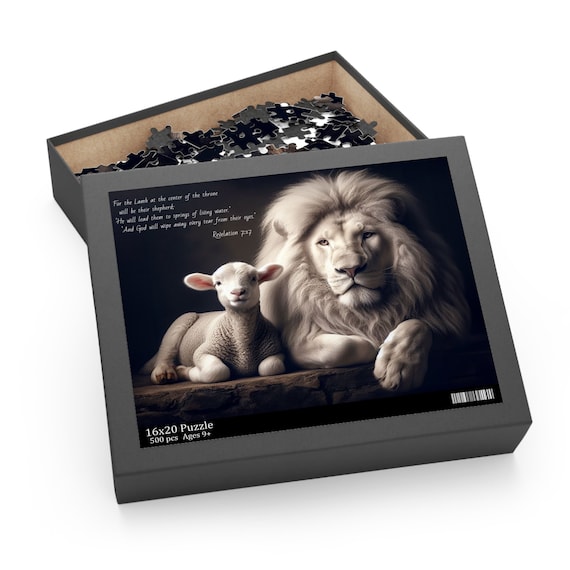 Revelation Lion And Lamb Tote Bag Revelation Lion And Lamb Tote Bag