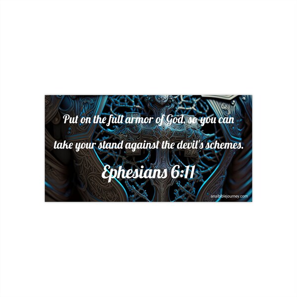 Armor of God Decal Etsy