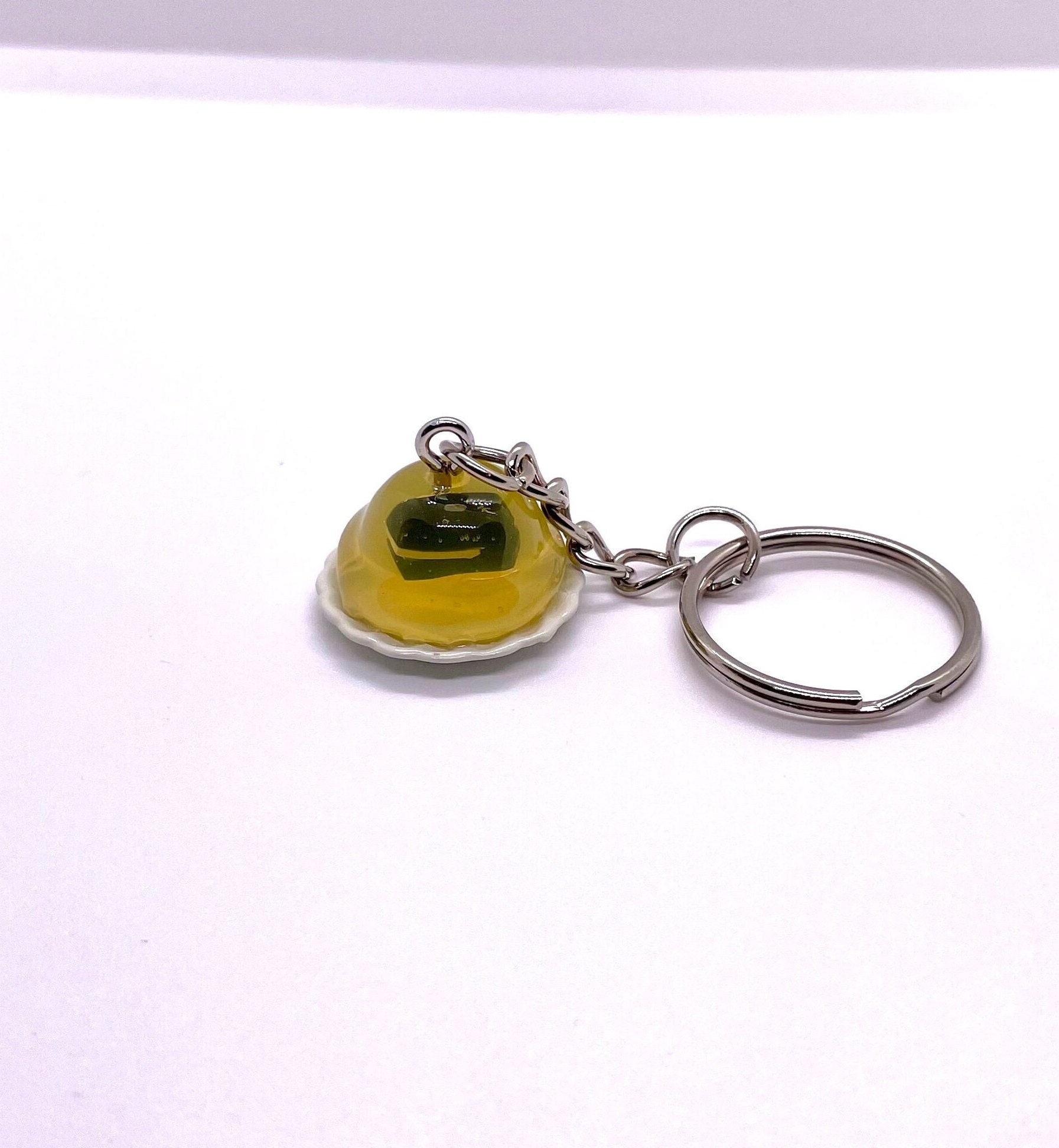 Stapler In Jello Keychain