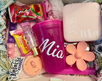 custom birthday box, birthday gift, personalized gift for kids, unique birthday gift, girl gifts, kids gifts, children’s gifts