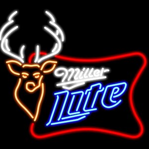 Miller lite online light up sign