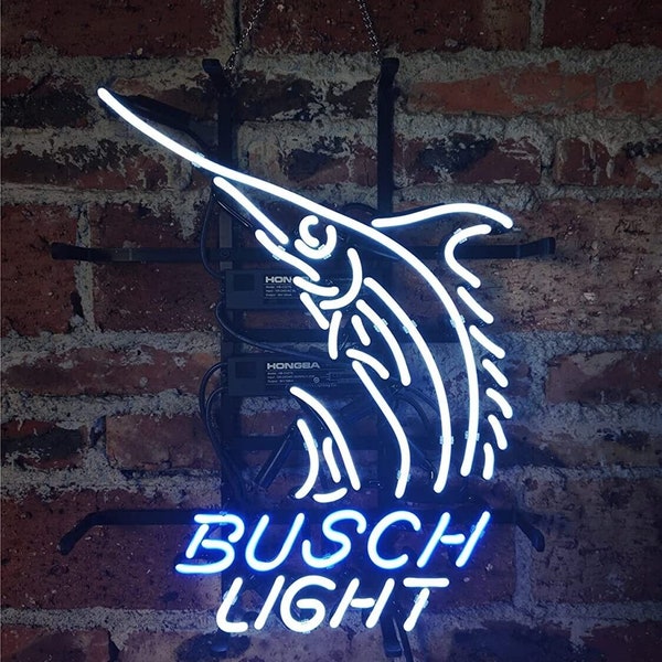 Neon Busch Light Signs Etsy