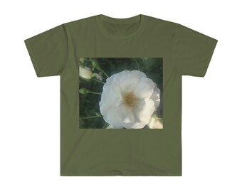 Full Bloom Blommig Grafisk T-shirt