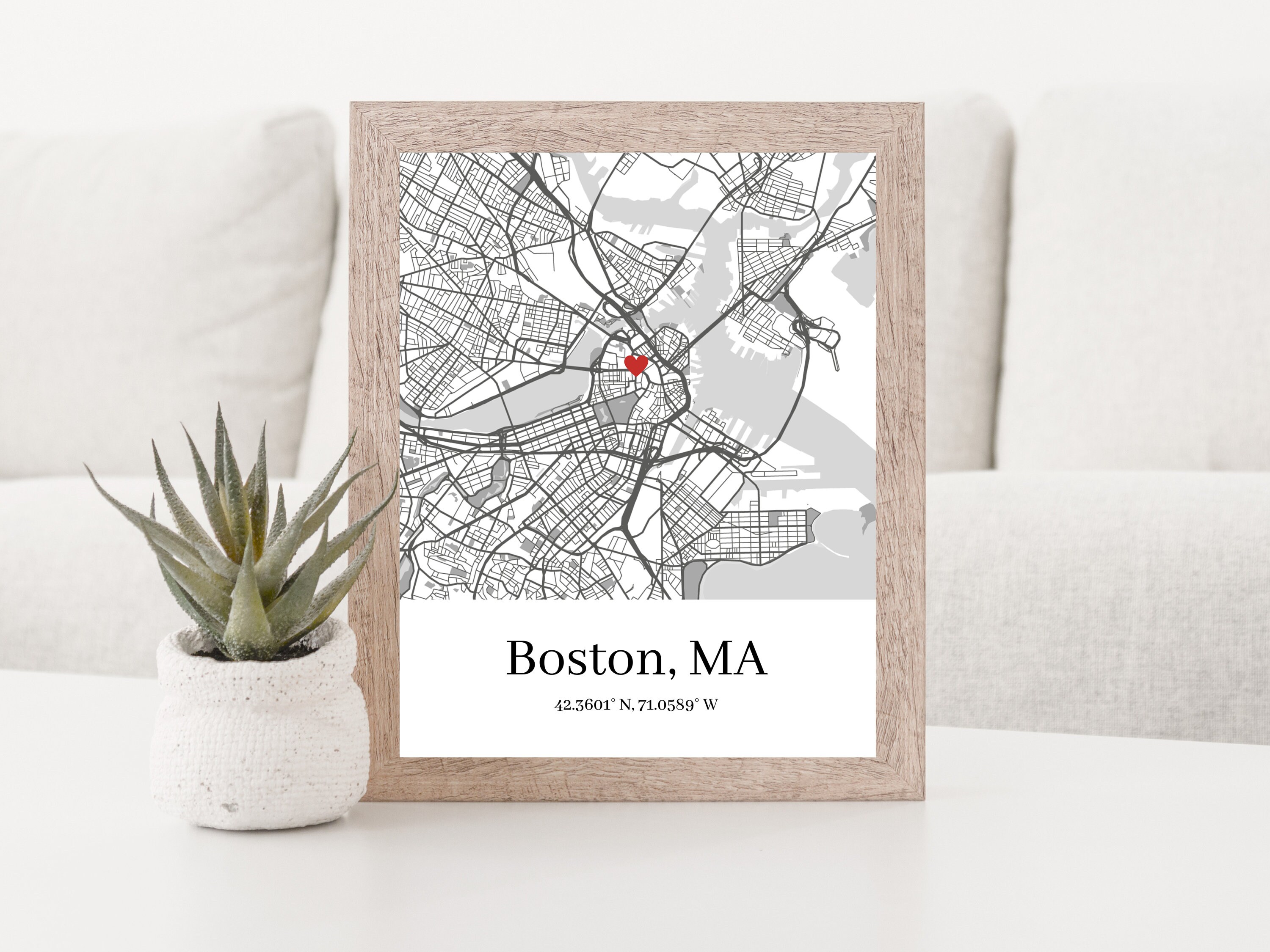 Custom Map Print Custom Map Gift - Il Fullxfull.4961087196 Dbrx