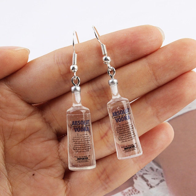 Vodka earrings - Etsy.de