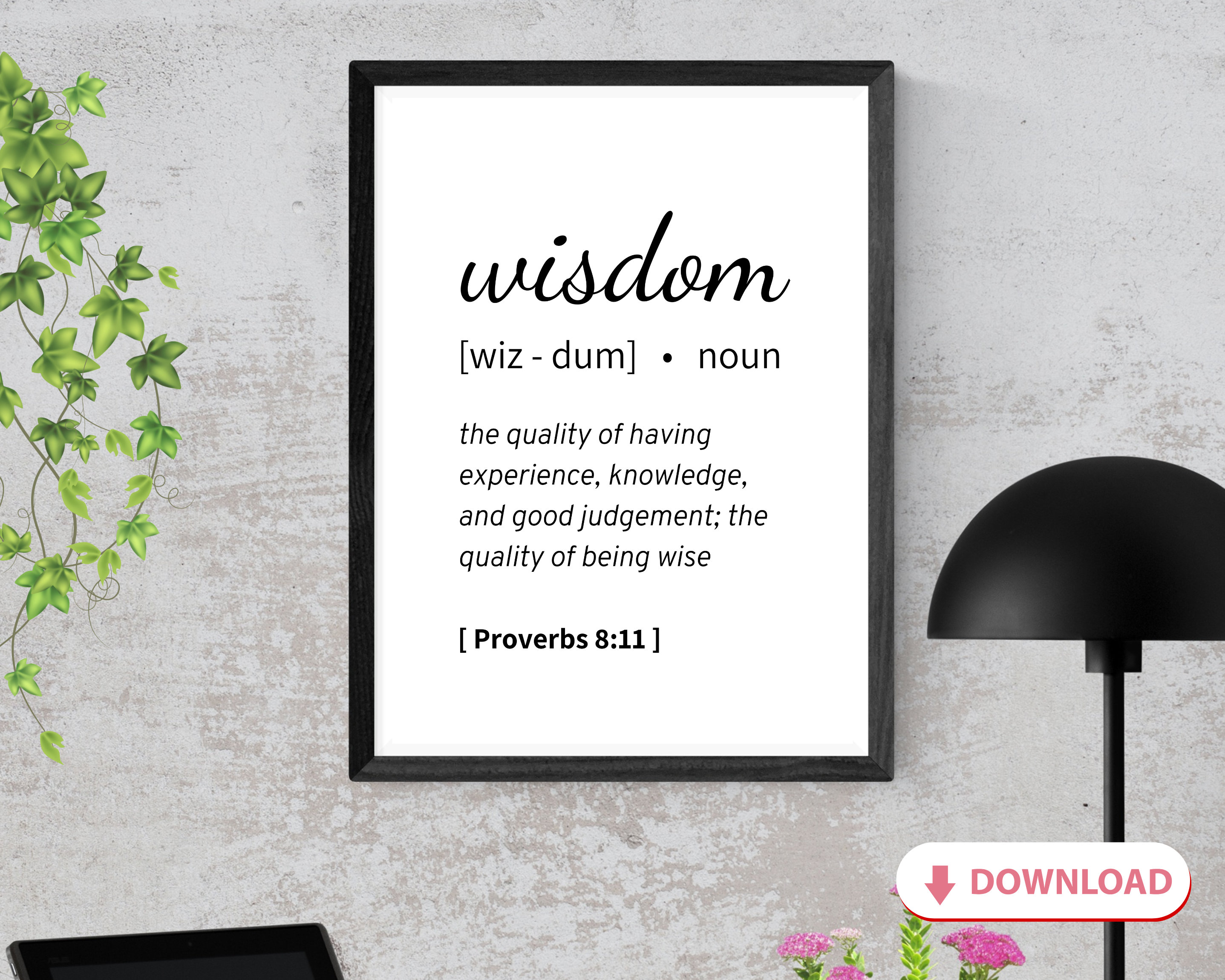 WISDOM DEFINITION BIBLE VERSE visual data 8