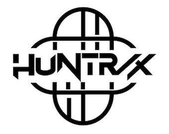 Archivo digital del logotipo de Huntrix para HTV, serigrafía y creación de calcomanías de cazadores de demonios del Kpop.