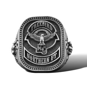 Motorcycle Club Ring Etsy Australia