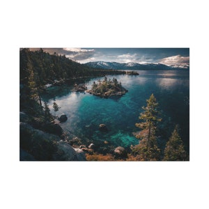 Lake Tahoe Inspired | Wall Art | Canvas Wall Art |