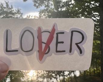 Lover waterproof sticker