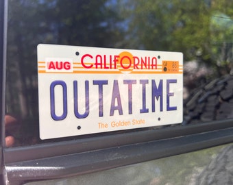 Back to The Future Outatime Sticker