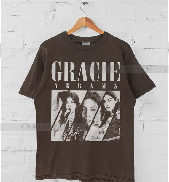Gracie Shirt, Graphic Retro Abrams Tshirt, 90s Music Fan