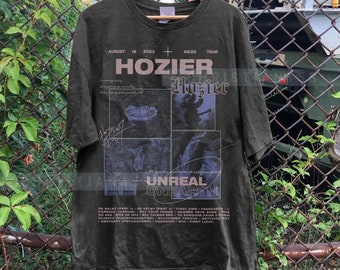 UnReal UnEarth gift fans Hozier Music , Hozier Unisex Gift Bootleg Hozier album tshirt, Hozier Shirt,HozierGift for men women unisex tshirt